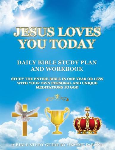 Cover image for Jesus Loves You Today Daily Bible Study Plan and Workbook