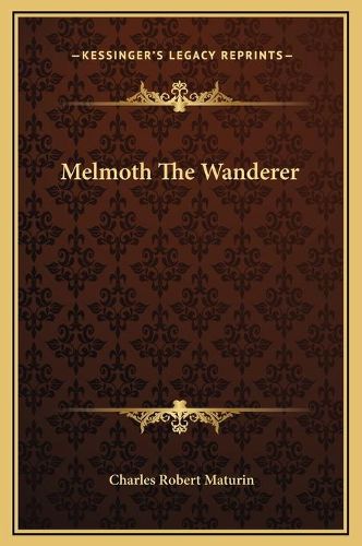 Cover image for Melmoth the Wanderer