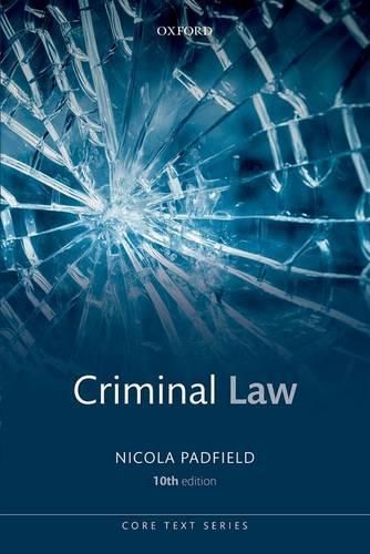 Cover image for Criminal Law