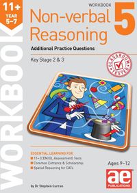 Cover image for 11+ Non-verbal Reasoning Year 5-7 Workbook 5