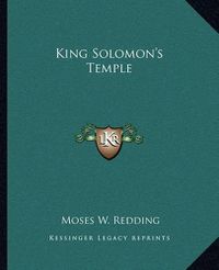 Cover image for King Solomon's Temple