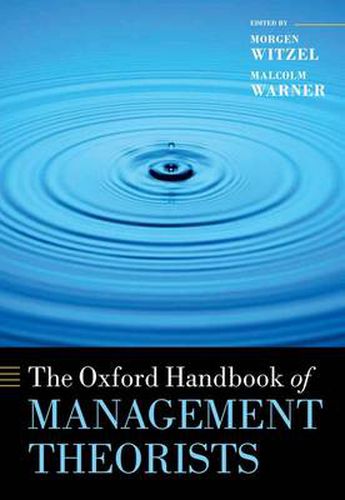 Cover image for The Oxford Handbook of Management Theorists