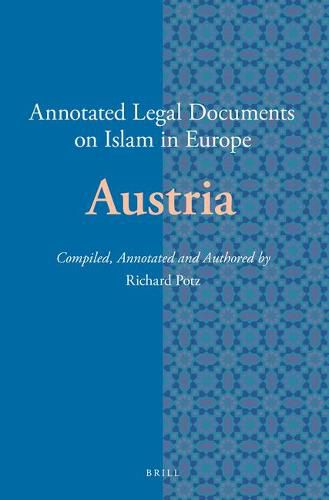 Cover image for Annotated Legal Documents on Islam in Europe: Austria