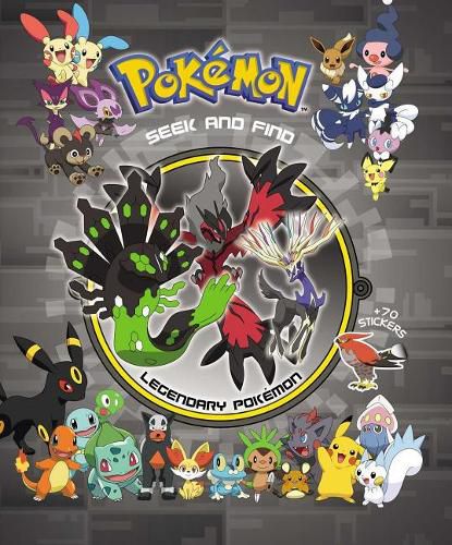 Cover image for Pokemon Seek and Find: Legendary Pokemon