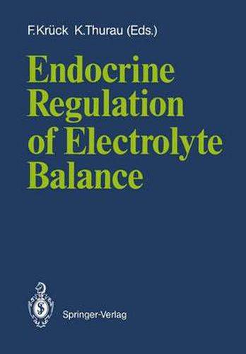 Cover image for Endocrine Regulation of Electrolyte Balance