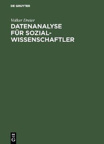Cover image for Datenanalyse fur Sozialwissenschaftler