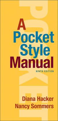 Cover image for A Pocket Style Manual