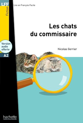 Cover image for Les chats du commissaire - Livre + downloadable audio