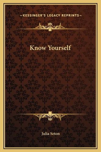 Know Yourself