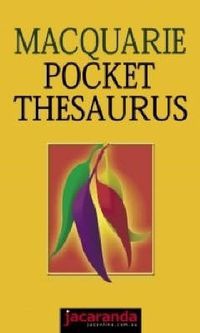 Cover image for Macquarie Pocket Thesaurus