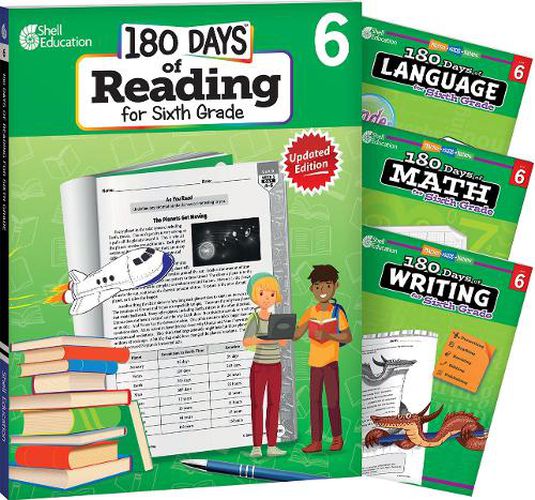 Cover image for 180 Days of Practice Grade 6 Bundle (Grade 6)