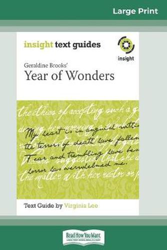 Geraldine Brooks' Year of Wonders: Insight Text Guide (16pt Large Print Edition)