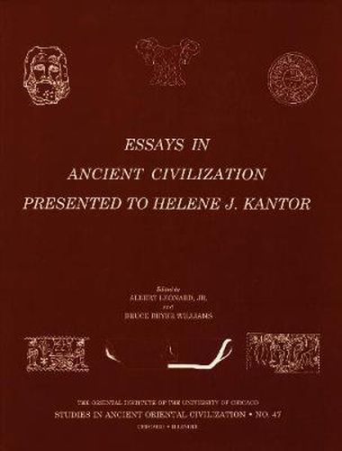 Cover image for Essays in Ancient Civilization Presented to Helene J. Kantor