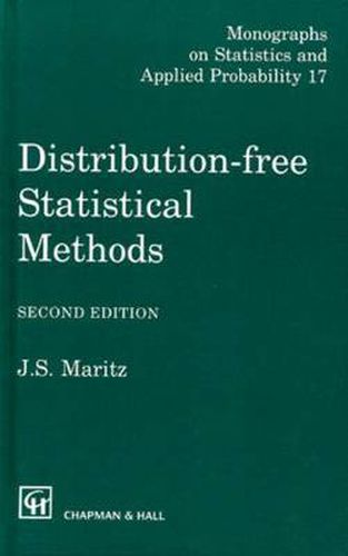Cover image for Distribution-Free Statistical Methods, Second Edition