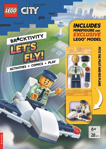 Cover image for LEGO (R) City: Let's Fly (with Pete the Pilot minifigure and exclusive plane model)