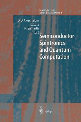 Cover image for Semiconductor Spintronics and Quantum Computation