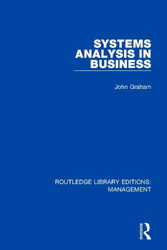 Cover image for Systems Analysis in Business