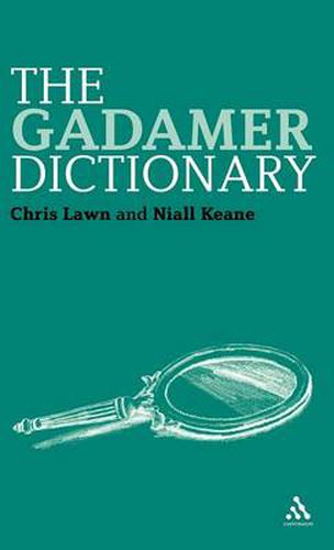 Cover image for The Gadamer Dictionary