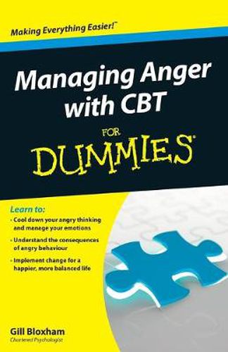 Cover image for Managing Anger with CBT For Dummies