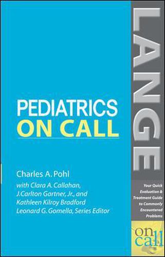 Cover image for Pediatrics On Call