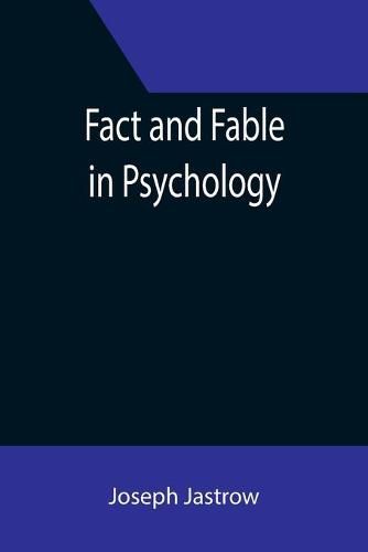 Cover image for Fact and Fable in Psychology