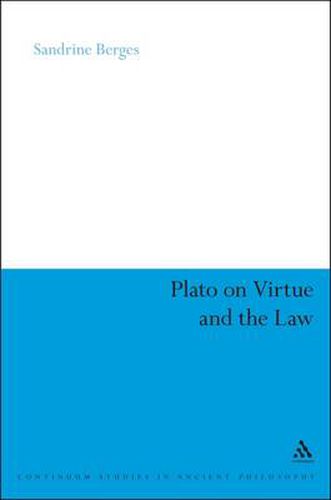 Cover image for Plato on Virtue and the Law