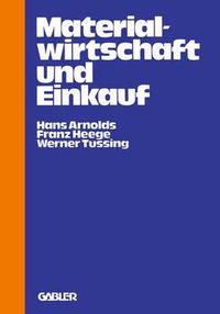 Cover image for Materialwirtschaft Und Einkauf