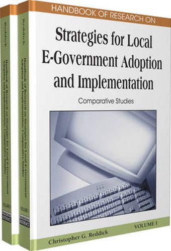 Cover image for Handbook of Research on Strategies for Local E-government Adoption and Implementation: Comparative Studies