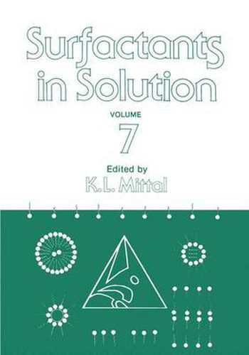 Cover image for Surfactants in Solution: Volume 7