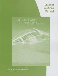 Cover image for Student Solutions Manual for Stewart/Redlin/Watson's Algebra and  Trigonometry, 4th