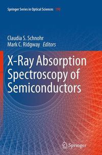 Cover image for X-Ray Absorption Spectroscopy of Semiconductors