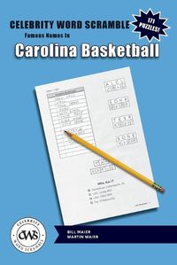 Cover image for Celebrity Word Scramble Famous Names in Carolina Basketball