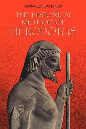 Cover image for The Historical Method of Herodotus