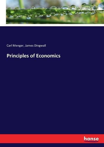 Cover image for Principles of Economics