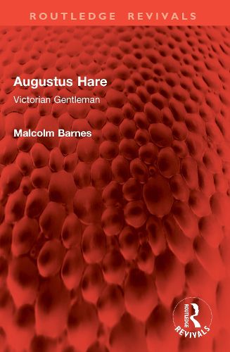 Cover image for Augustus Hare