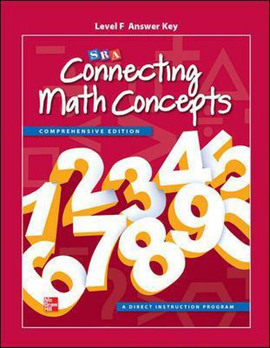 Cover image for Connecting Math Concepts Level F, Additional Answer Key