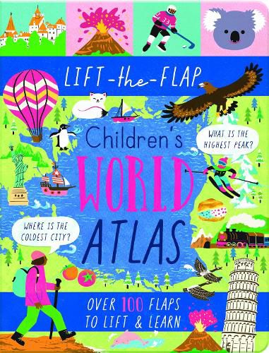 Cover image for Lift-the-Flap Children's World Atlas