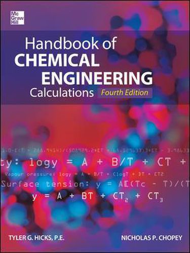 Cover image for Handbook of Chemical Engineering Calculations, Fourth Edition