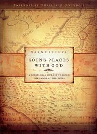 Cover image for Going Places with God - A Devotional Journey Through the Lands of the Bible