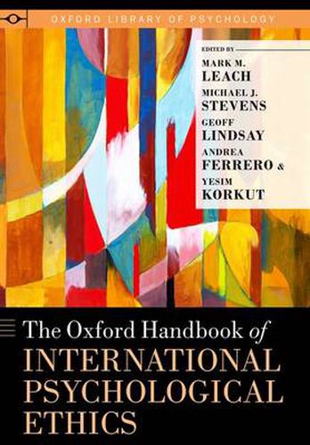 Cover image for The Oxford Handbook of International Psychological Ethics