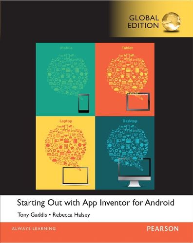 Cover image for Starting Out With App Inventor for Android, Global Edition