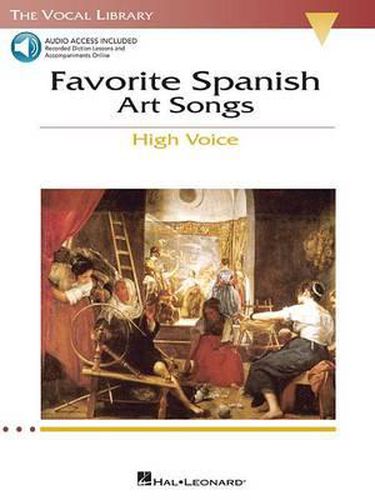 Cover image for Favorite Spanish Art Songs