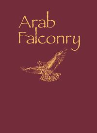 Cover image for Arab Falconry LTD Patron: History of A Way of Life