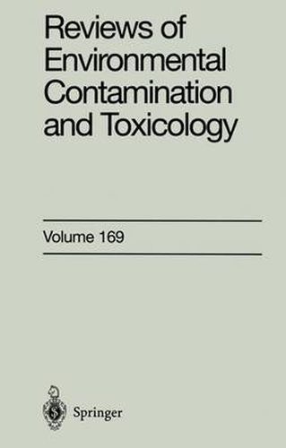 Cover image for Reviews of Environmental Contamination and Toxicology: Continuation of Residue Reviews