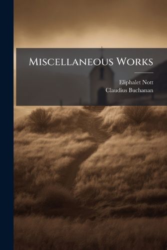 Cover image for Miscellaneous Works