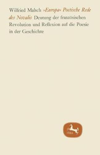 Cover image for Europa: Poetische Rede Des Novalis