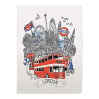 Cover image for London Handmade Silkscreened Journal