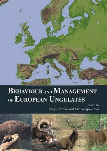 Cover image for Behaviour and Management of European Ungulates