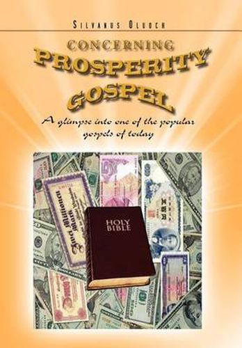 Cover image for Concerning Prosperity Gospel: A glimpse into one of the popular gospels of today