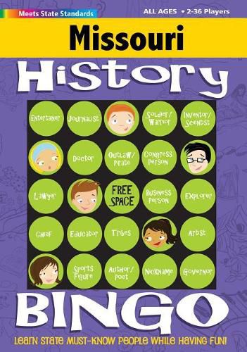 Cover image for Missouri History Bingo Game!